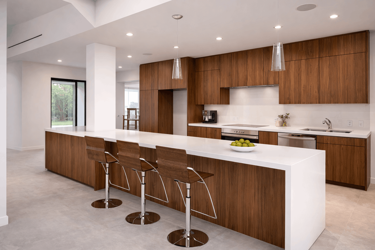 after Frameless Cabinets